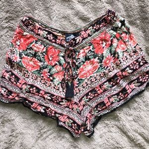 Floral shorts